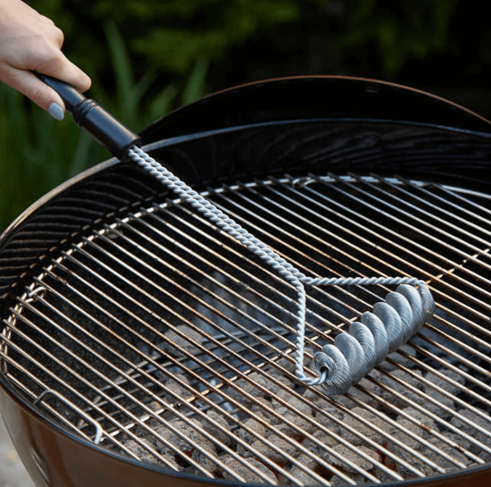 แปรงล้างตะแกรง บาร์บีคิว 3 ด้าน KINGBE แสตนเลส 30 ซม._3